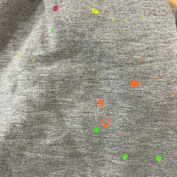 🩷🤍🩵💛NWT Sundry Sweatpants - Grey Splatter Paint- size 1 - Picture 5 of 5